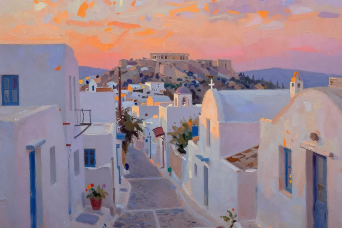 Lindos Streets