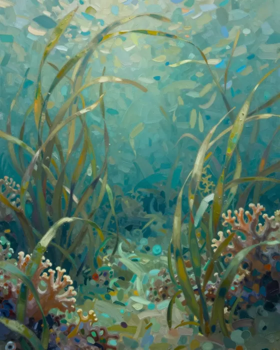 Teal Serenity