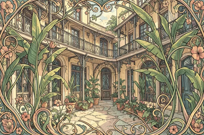 Courtyard Bloom