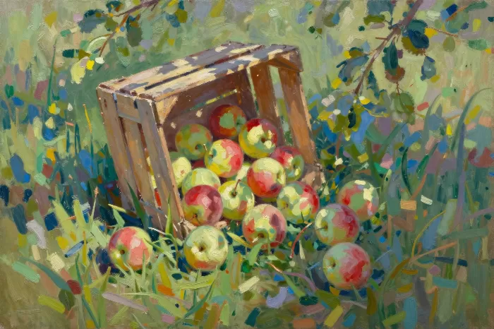Tumbling Apples