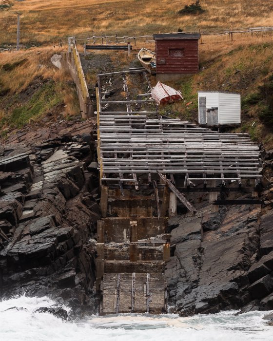 Pouch Cove Slip - Newfoundland art print