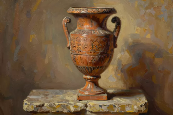 Rustic Pedestal