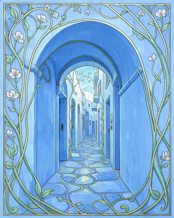 Chefchaouen Blossoms