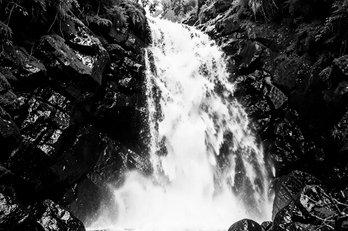 Black Waterfall