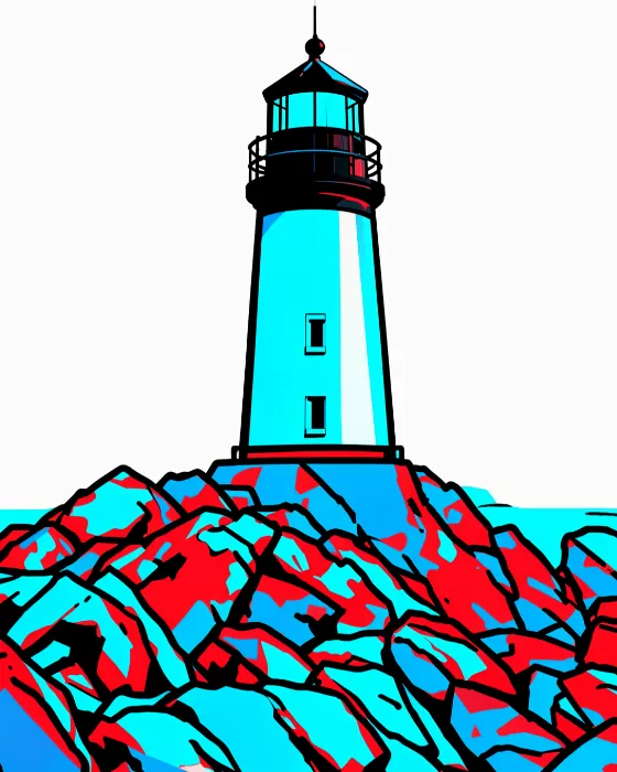 Crimson Lighthouse
