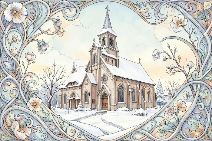 Snowy Chapel