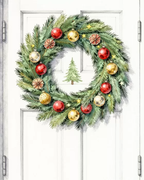 Festive Wreath