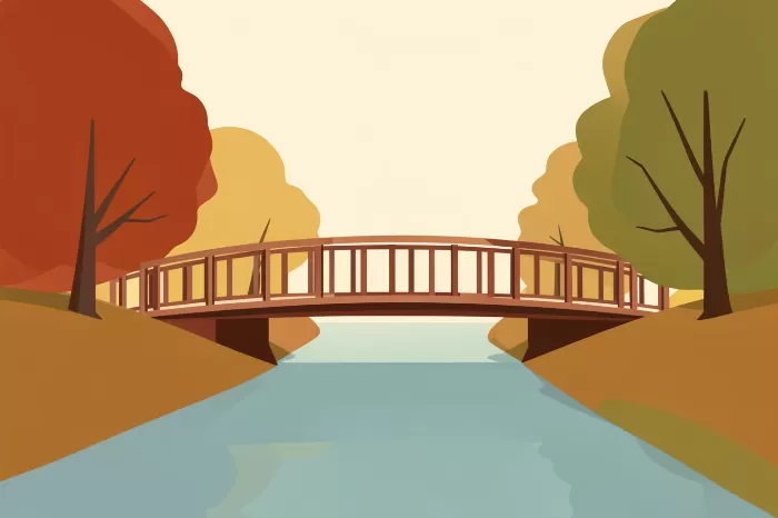 Bridge In Fall