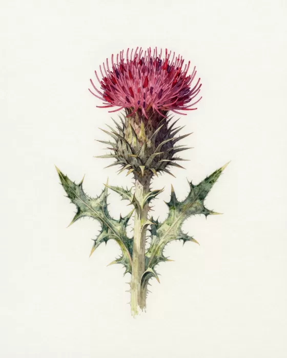 Crimson Thistle