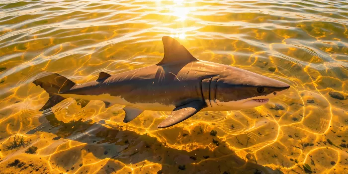 Sunlit Shark