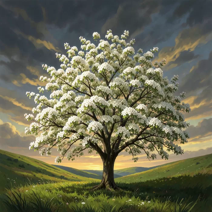 Dogwood Hillside