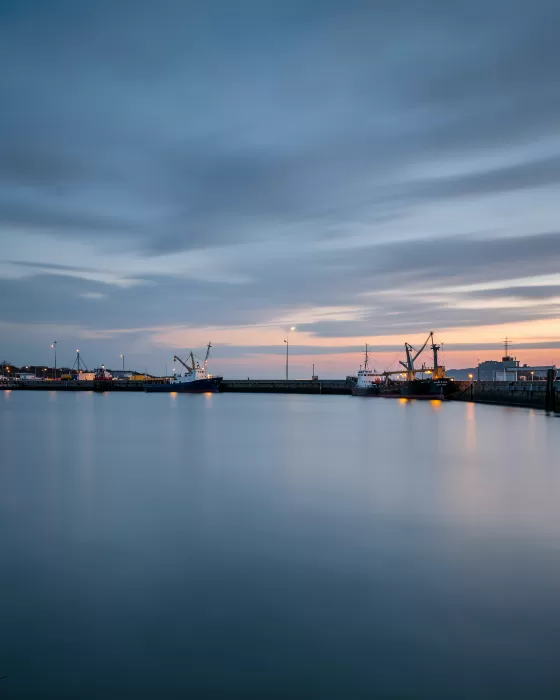 Moored Silhouettes