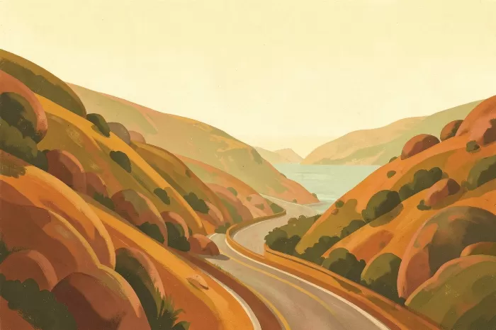 Sunlit Coast