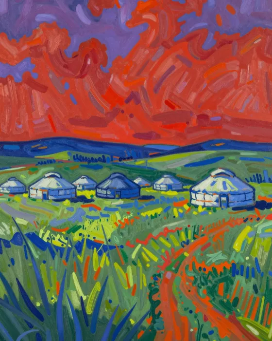 Steppe Yurts
