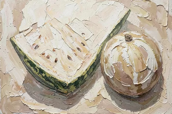 Carved Melon