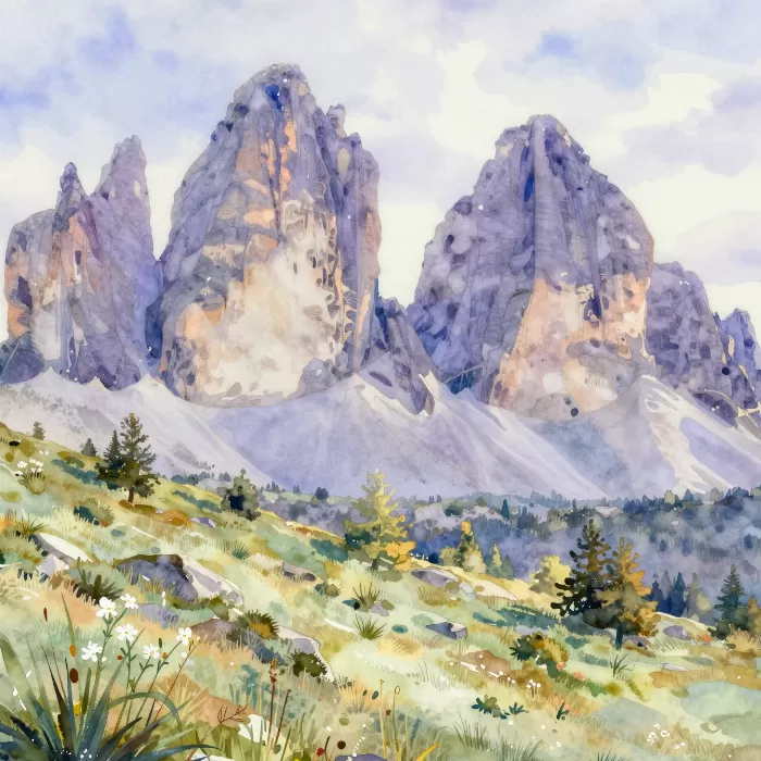 Morning Peaks