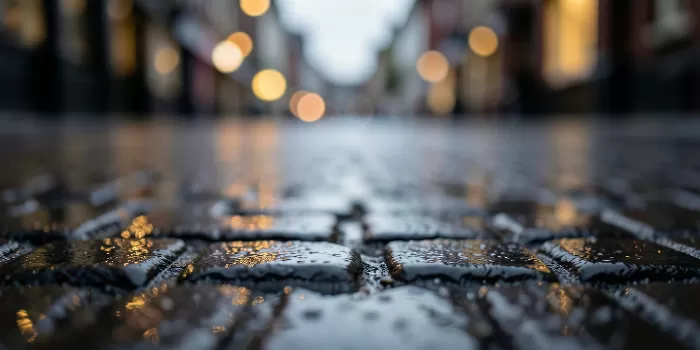 Cobblestone Rain