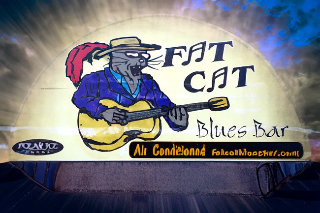 Fat Cat Blues Bar - Newfoundland art print