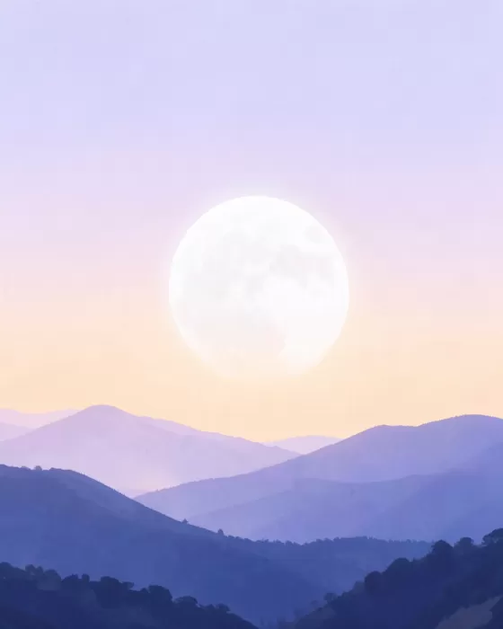 Moon Setting