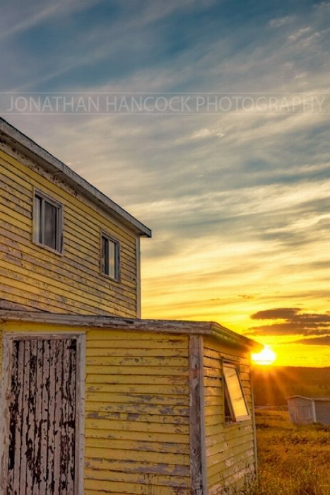 Retas Shed - Newfoundland art print
