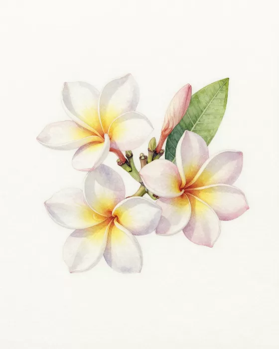 Plumeria Bloom