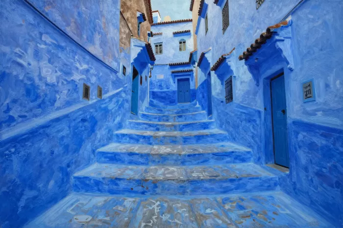 Chefchaouen Blues