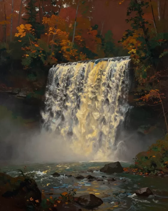 Tahquamenon Cascade