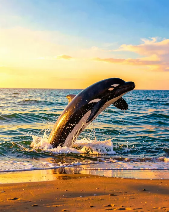 Sunlit Leap