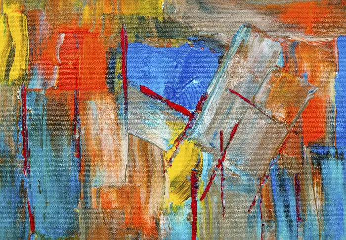 bold abstract painting