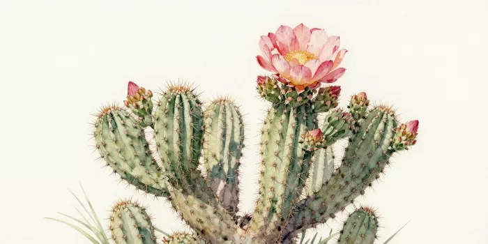 Cholla Bloom