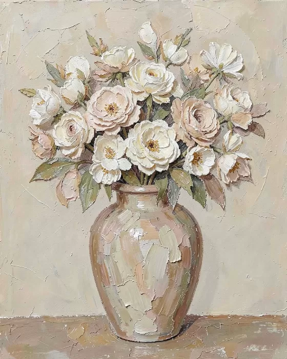 Plaster Bouquet