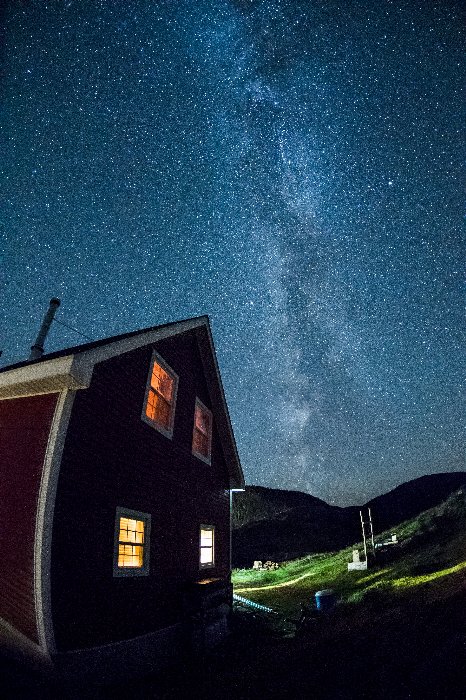 Saltbox Way - Newfoundland art print