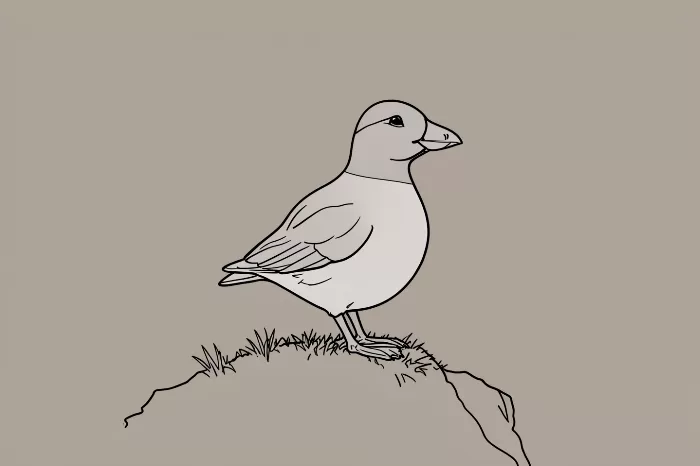 Ink Puffin