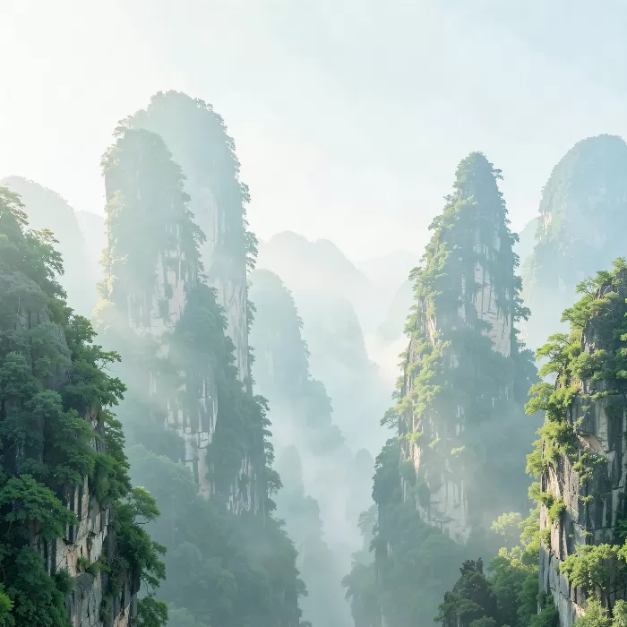 Zhangjiajie Mist