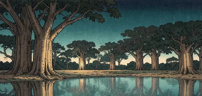 Baobab Dusk