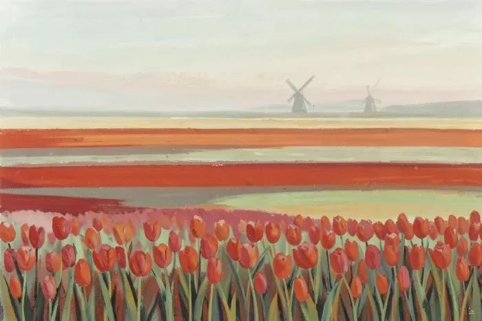 Hazy Windmill
