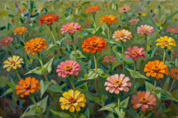Zinnia Garden