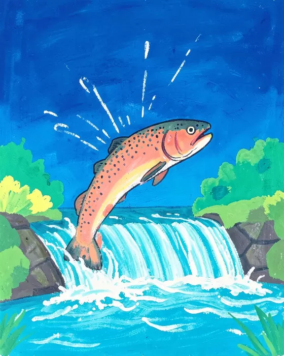 Salmon Leap
