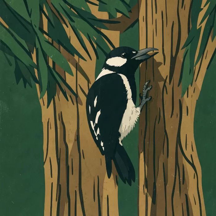 Pine Woodpecker