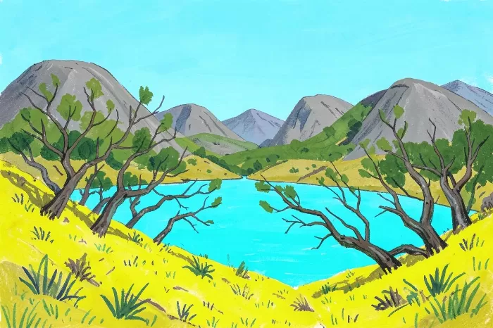Patagonian Hillside