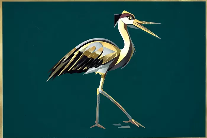 Deco Stork