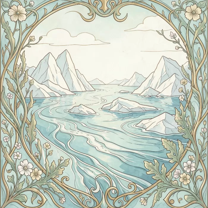 Aquamarine Icebergs