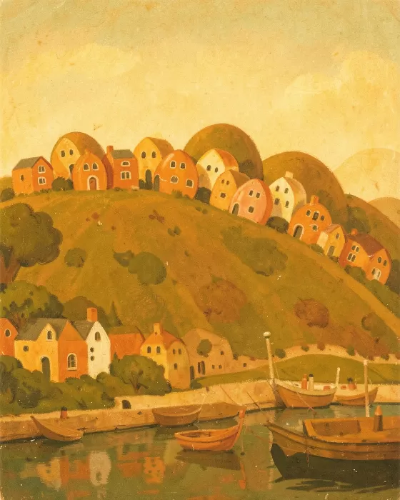 Mustard Hillside