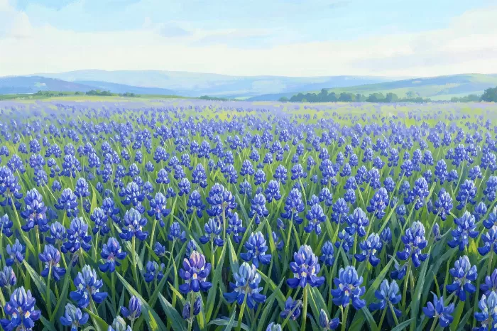 Swaying Blooms