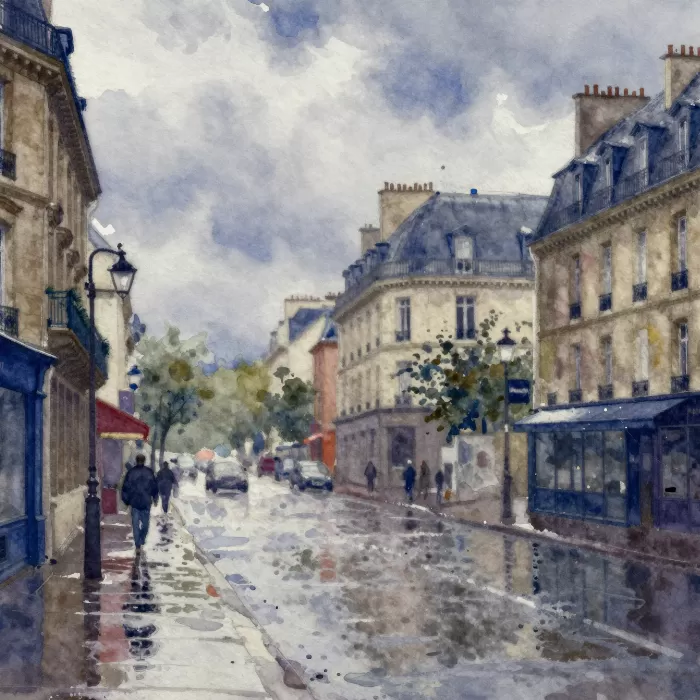 Paris Puddles