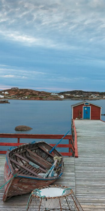 Outport Evening - Newfoundland art print