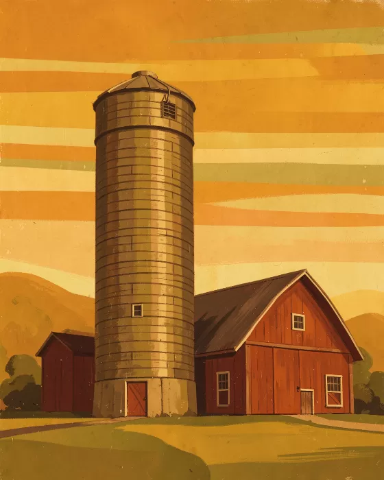 Silo Sunrise