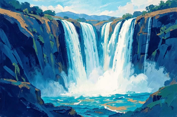 Misted Falls