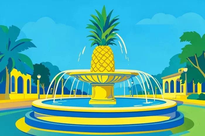 Pineapple Fountain