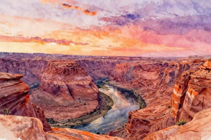 Canyon Glow II